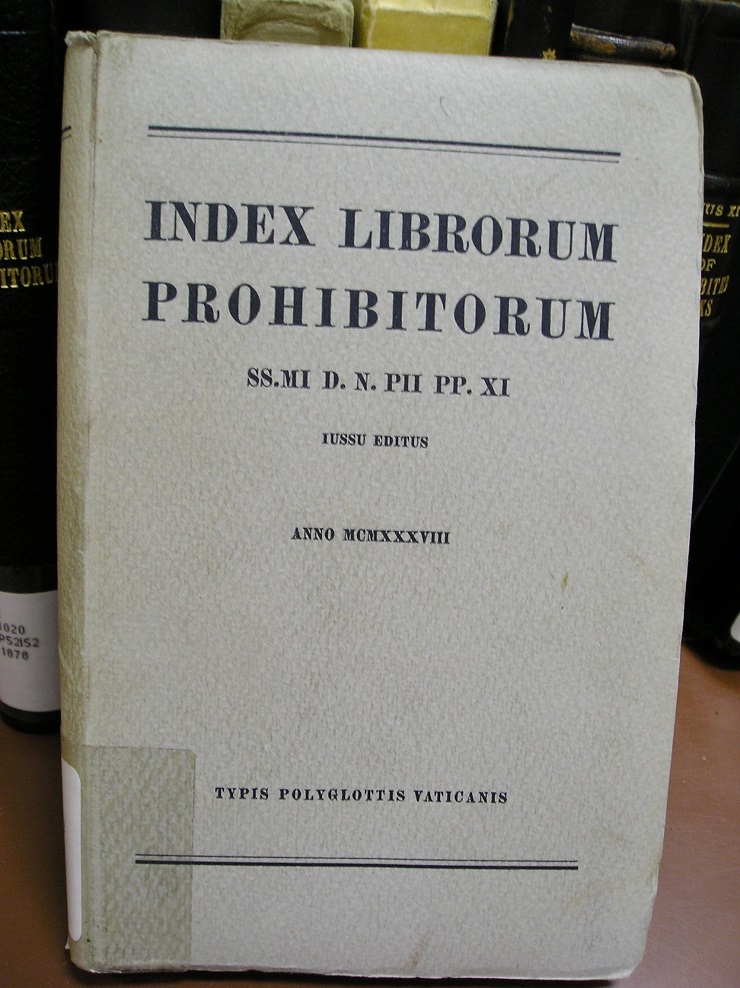 Le livre Index Prohibotorum Librorum photo 6